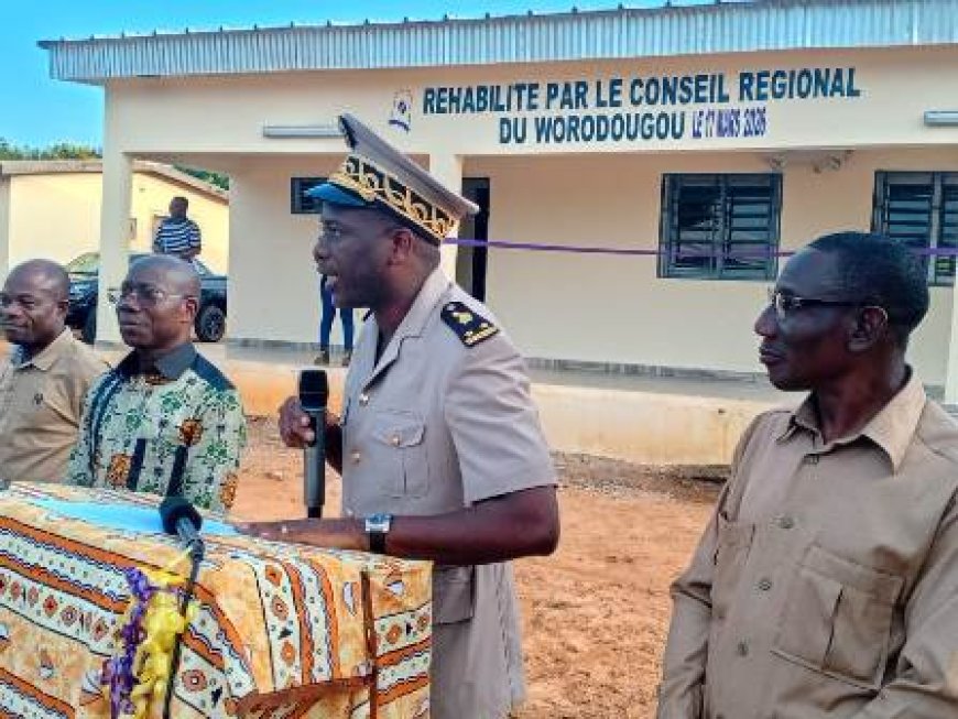 Séguéla : le Conseil Régional du Worodougou réhabilite la salle des professeurs du lycée moderne Dominique Ouattara